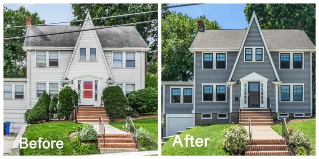 Completed home repair project photo
