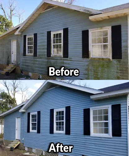 Completed home repair project photo